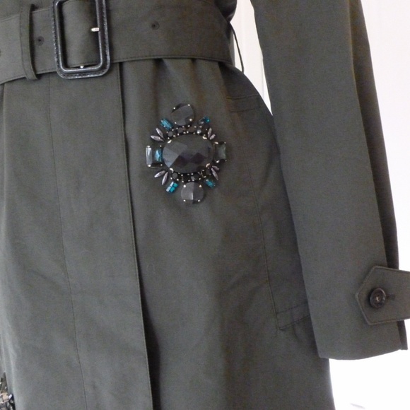 Burberry Prorsum Embellished Trench Made in Italy - Picture 4 of 8